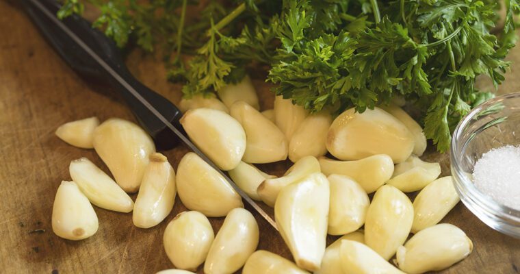 Parsley and Garlic, A Must Have In the Fridge