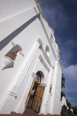 Church in a Mission in San Diego California