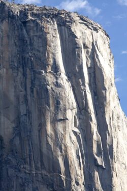 El Capitan granite formation at Yosemite Valley in California